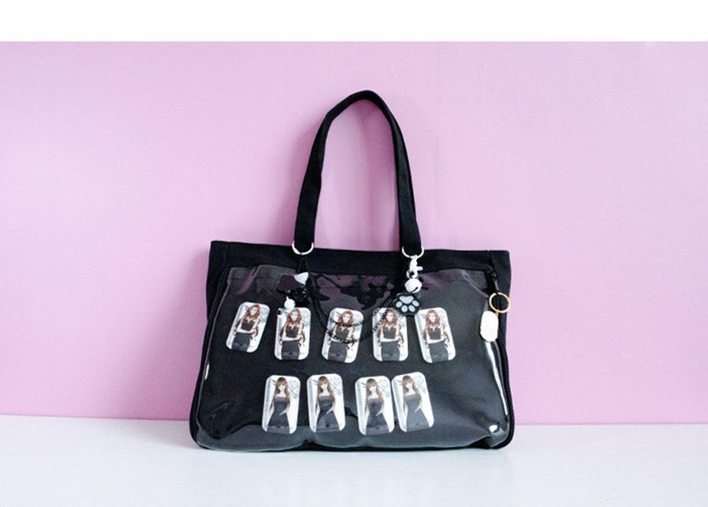 Elegant Japanese Sweet Lolita Harajuku Canvas Handbag For Cosplay Girls Jk Itabag