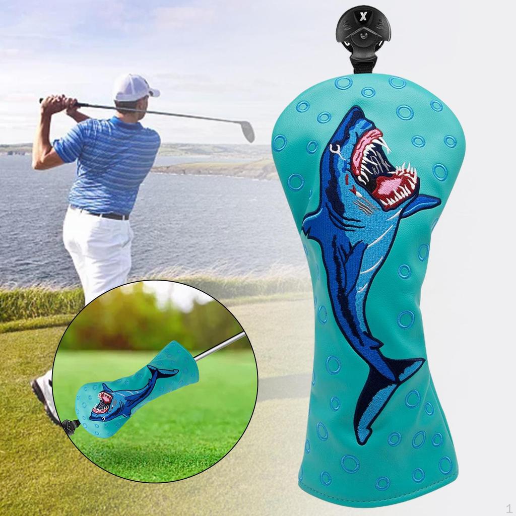 Fashion Golf Club Head Cover Interchangeable No. Tag Waterproof Case Fleece 3 5 UT Headcover Men