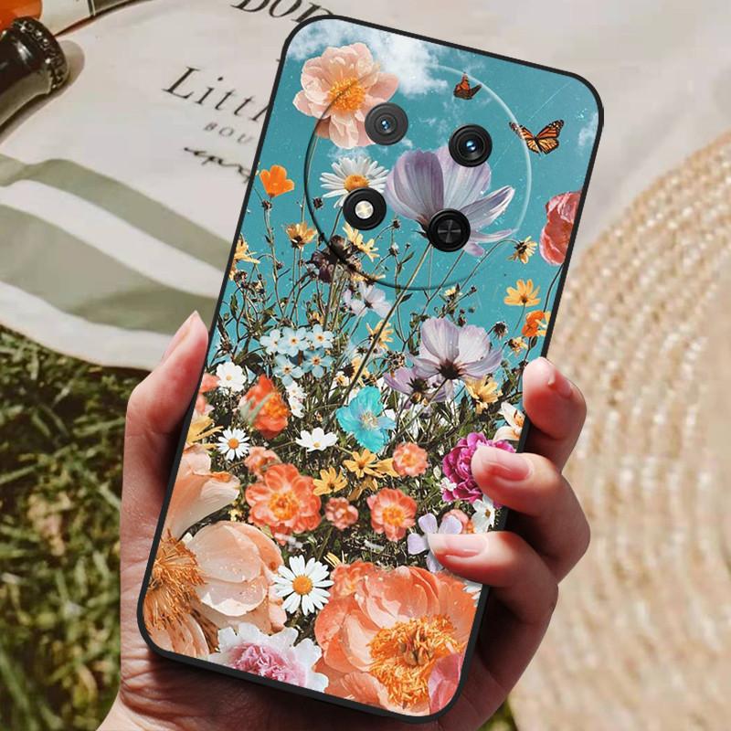 For Honor Magic7 Lite 5G Case Soft TPU Silicone Back Cover for Honor Magic 7 Lite Phone Cases Magic7Lite 7Lite Cute Cartoon