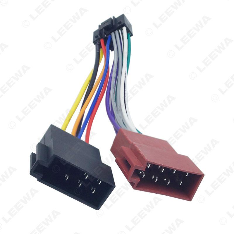 Kenwood PI100 ISO CD Player 16-Pin Car Audio Power and Speaker Wire Harness