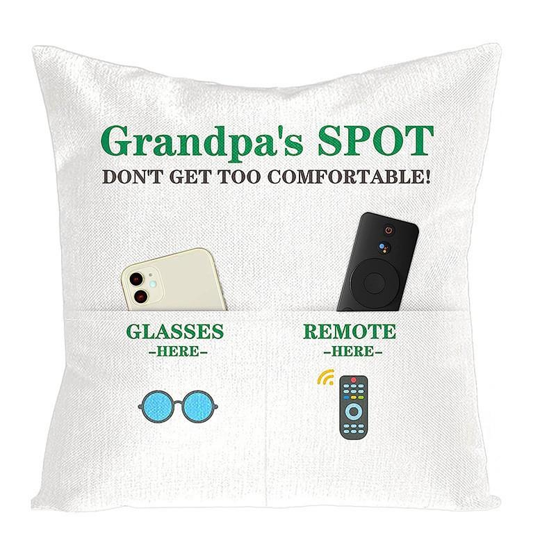 

New Game Pillowcase, Home Sofa Cushion, Remote Control Handle Storage, Pocket Pillowcase 45 * 45 single-sided pillow cover