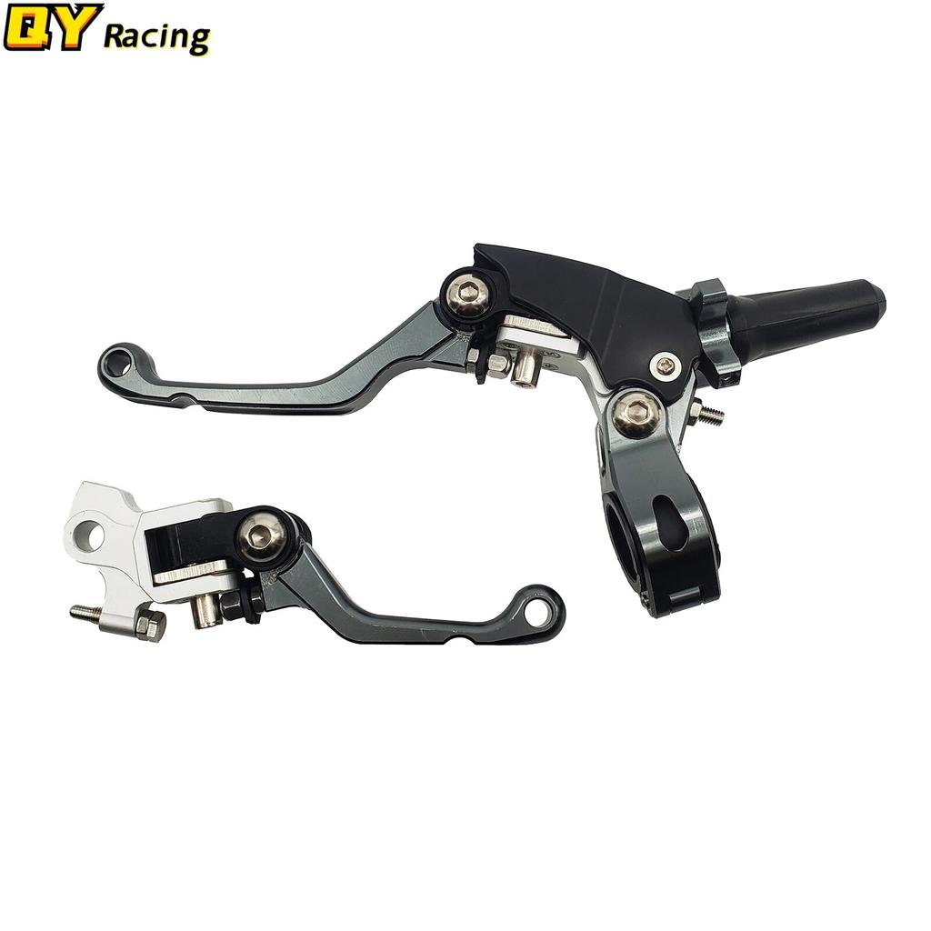 Motocross CNC 360° Labor-saving Anti-slip Folding Brake Clutch Levers For HONDA CRF CR BOSUER BSE M2 M4 M5 M6 KAYO K6 T6 GUIZUN