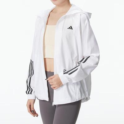 Women's Hooded Woven Jacket IS8042