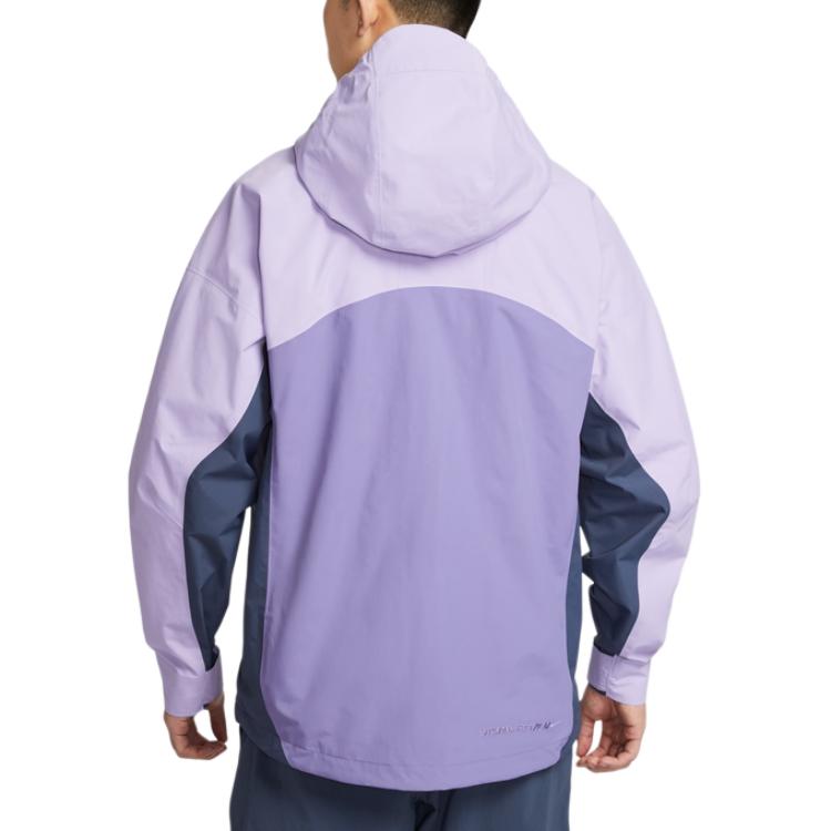 Nike Storm FIT Windbreaker Jackets Men's Hydrangea Purple/Soft Purple/Lightning Blue/Mountain White Hood Moderate HJ2688-515