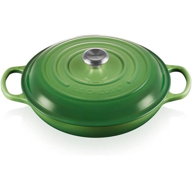Frying Pan Le Creuset Cast Iron Professional 30 Cm 3.5 L Bamboo Green (21180304082430)