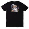 T-Shirt Funny Dwarf and Animal Motif Cotton