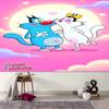 1pc Oggy and the Cockroaches Tapestry, Living Room, Bedroom, Office, Party Decor, Ideal Festive Gift