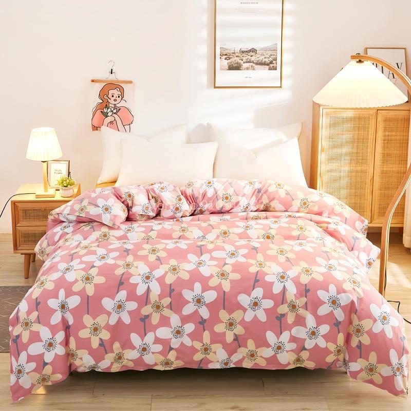 Husă de pilota din bumbac cu dungi albastre, roz, curcubeu