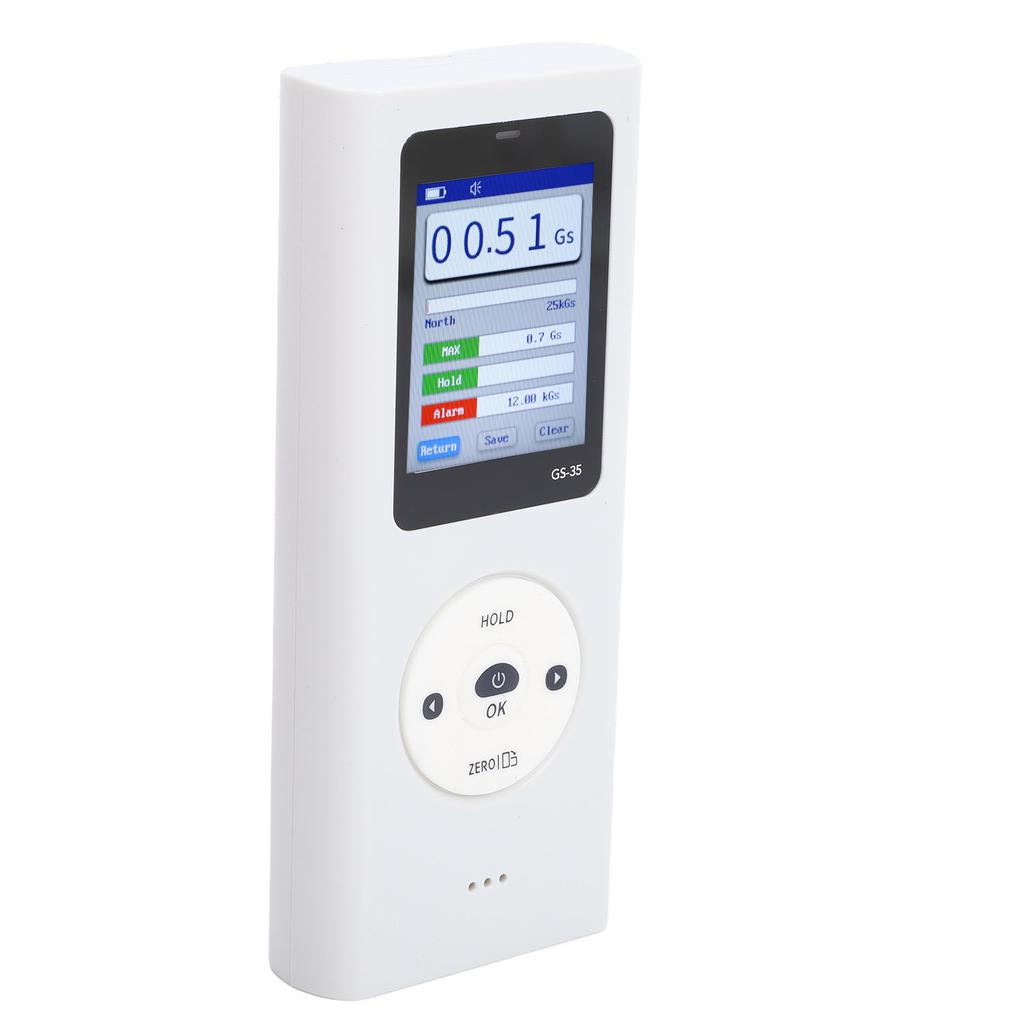 Portable Gauss Meter Digital Magnet Field Strength Tester 200-2500mT 2000-25000Gs +Celsius-5% Accuracy