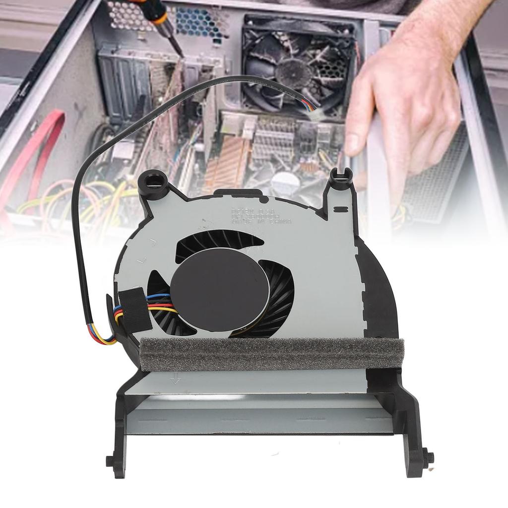 Mini PC CPU Cooling Fan 4 Pin Desktop CPU Cooling Fan  12V 0.5A Lightweight L19561-001 for ProDesk 400 G4  G6 405 G4