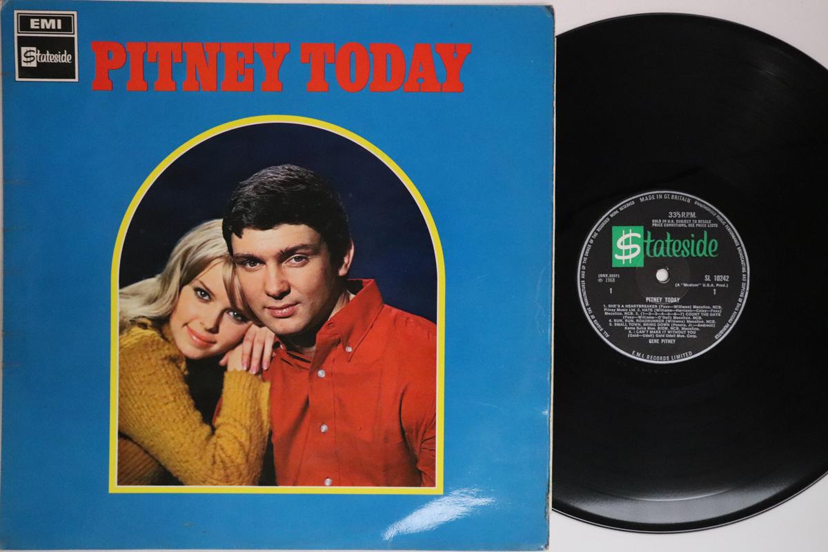 

LP Record GENE PITNEY Pitney Today SSL10242 Stateside 1968 UK SoulFunk Used
