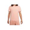 Solid Color Letter Print Crew Neck Short Sleeve T-Shirt Men Tops Pink DM3182-824
