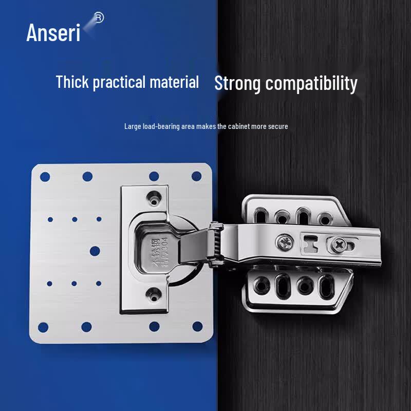 Stainless Steel Cabinet Hinge Repair Plate