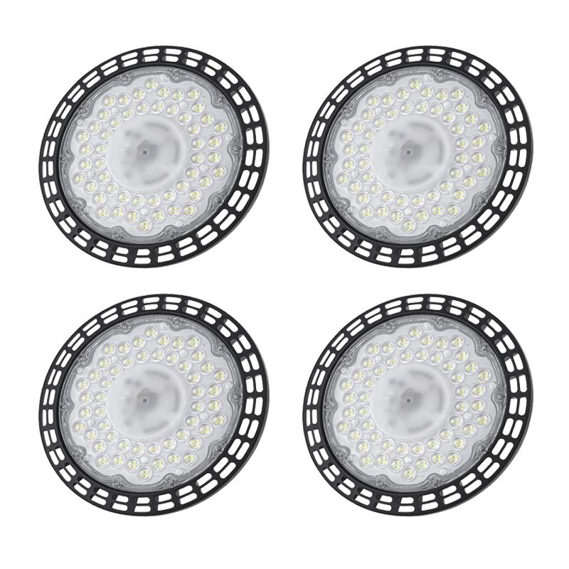 Lampă LED High Bay Lampă Minieră AC220V Piață Depozite Atelier Stadion Garaj Lampă 100W 150W 200W Lumină LED UFO pentru Tavan Înalt
