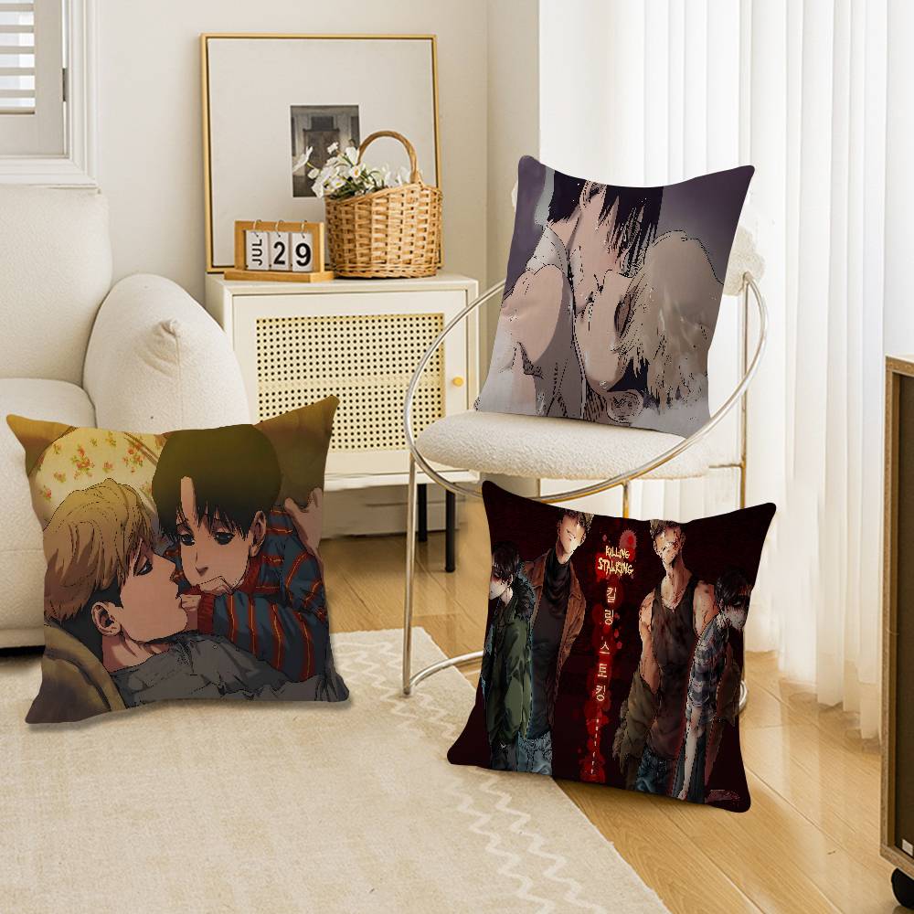 Anime Killing Stalk Pillow Cover Sofa Cushion Cover Home Room Decoration Children Gift