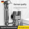 High-Pressure Copper Spray Gun Set with Rinse Faucet Tee and Angle Valve