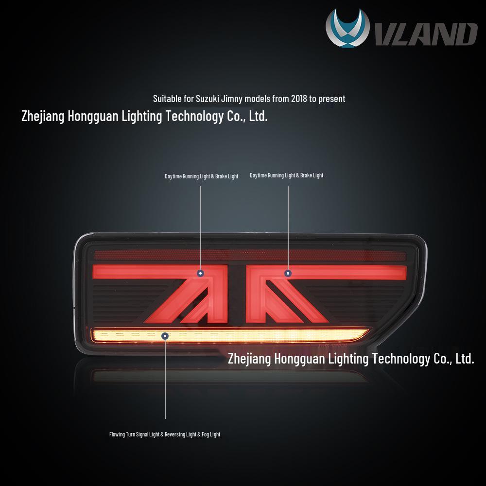 Jimny 18-20 Model LED Taillight & Brake Light Assembly Upgrade