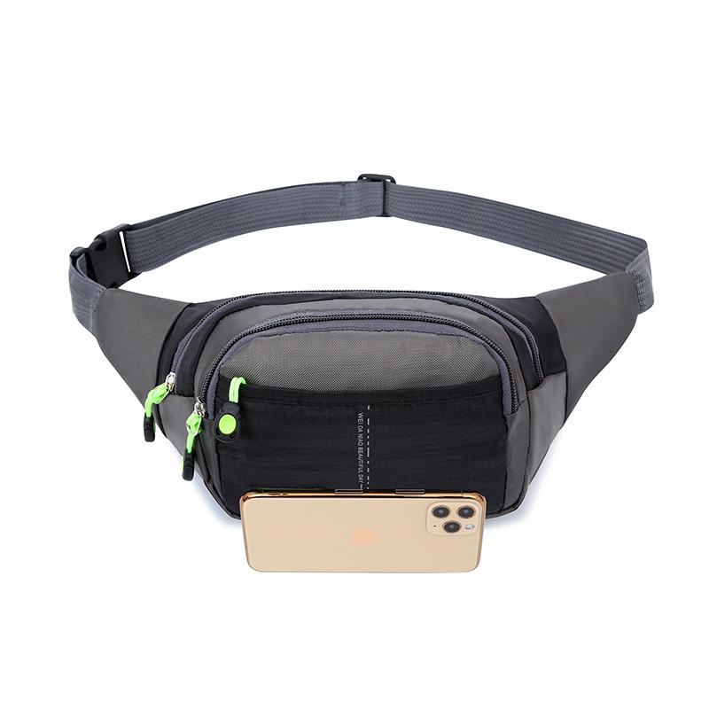 Multi Functional Men's and Women's Running Waist Bags Waterproof Crossbody Chest Bags