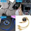 Car 3 In 1 Fast Charging Cable Type C Micro USB Charger Wire For Mercedes Benz AMG GLC GLE GLB GLS W204 W205 W203 W211 W212 W213 OX0