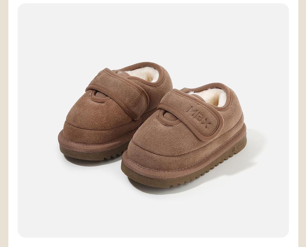 2025 Fleece-Lined Toddler Moccasins - Soft, Warm Winter Shoes with Thick Soles