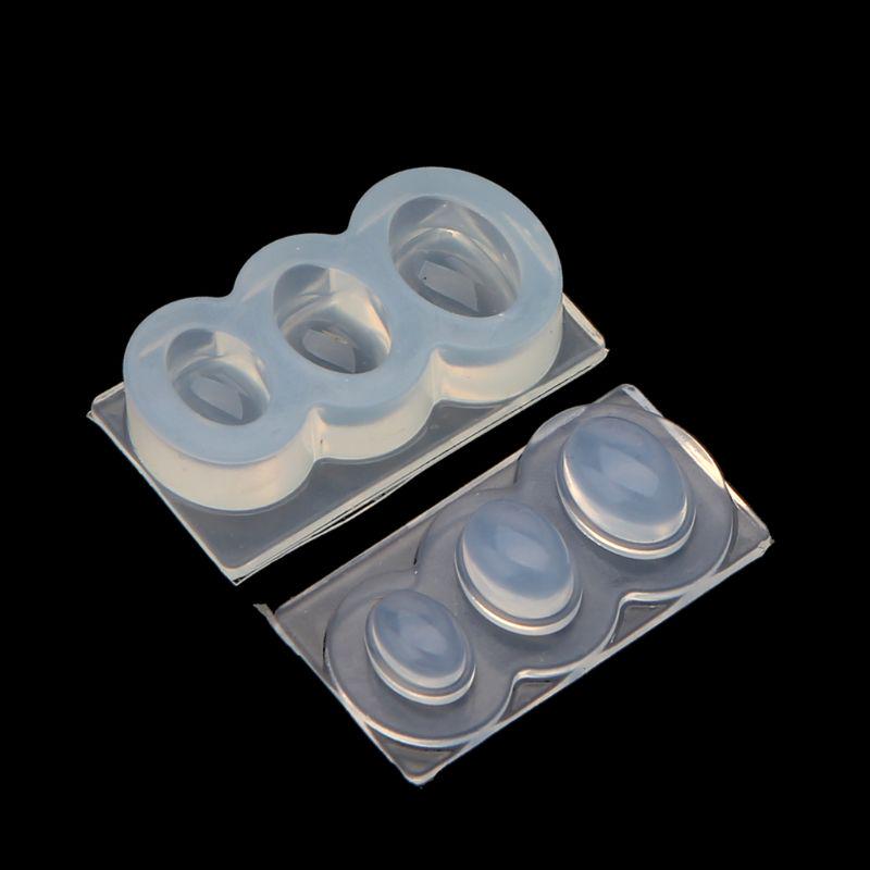 3D Round Ball Oval Square Silicone Molds DIY Pendant Mold For Epoxy Resin 3D Mould Jewelry Making Crafts Tools Accessories