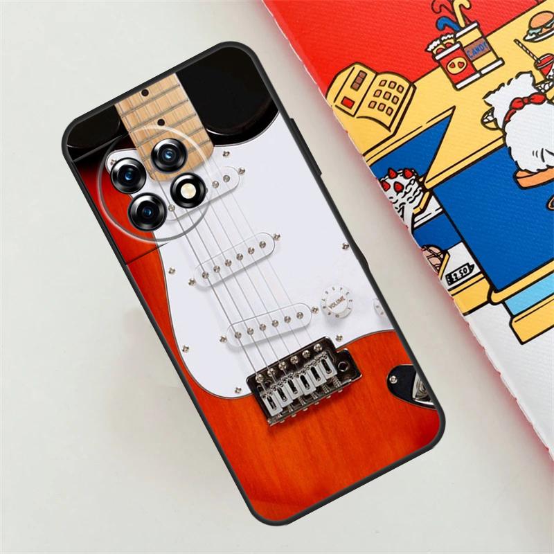 Guitar Violin Fiddle Music Case For OnePlus 10T 8T 12R 10R 9R 12 11 10 9 Pro Nord CE 4 2 Lite N10 N20 N30 Nord 3 Cover