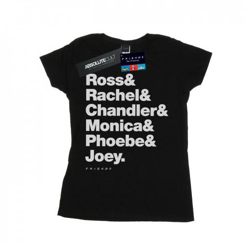 

Friends Womens/Ladies First Names Text Cotton T-Shirt білий