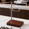 Solid Wood Pour Over Coffee Dripper Stand Natural Wooden Holder for Coffee Filter Drip Brewer Home Kitchen Cafe Barista Brewing