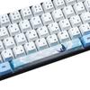Gaming Custom Keycaps Dye Sublimation PBT Keycap Set for GH60 GK61 GK64 Mechanical Keyboard 73 Keys Durable