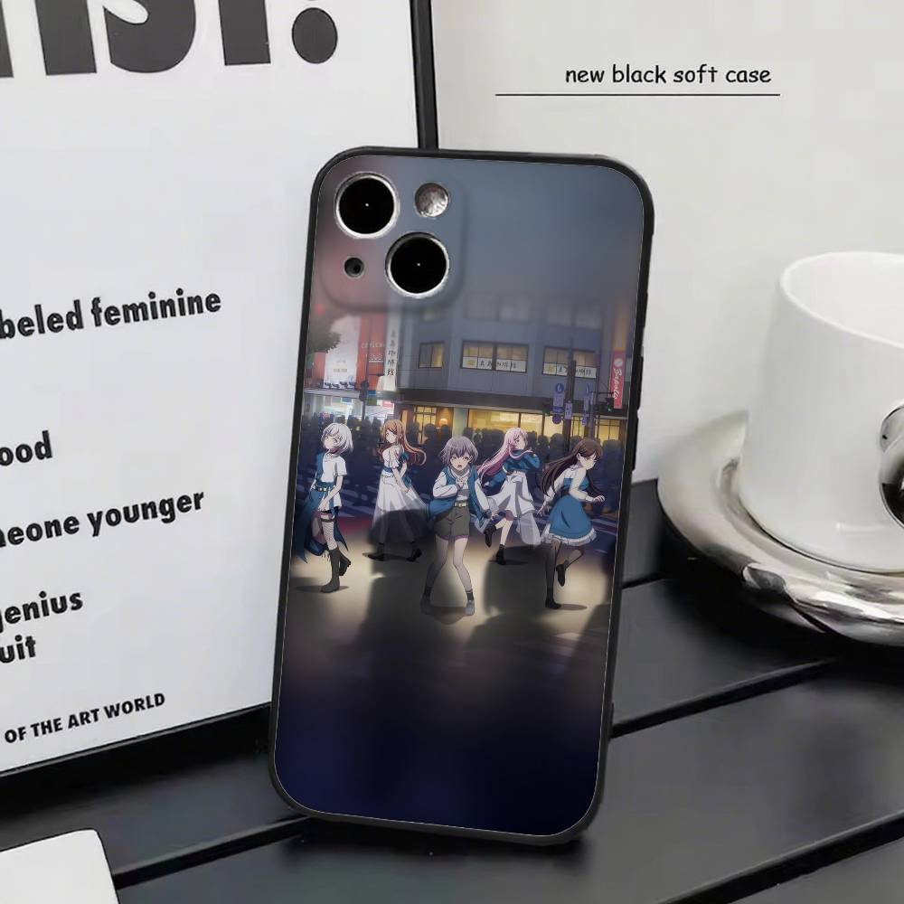 Anime Girl Band MyGO Phone Case Silicone Soft For IPhone 17 Air 16 15 14 13 12 11 Plus Pro Max Plus