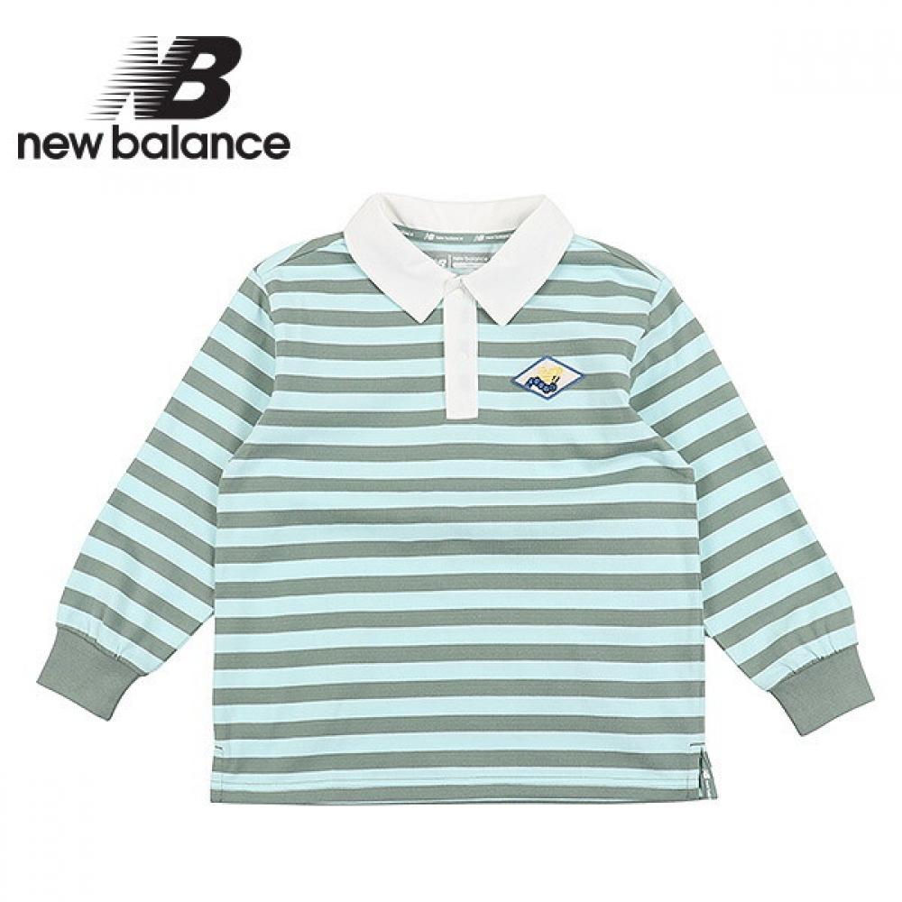 

New Balance Детская полосатая карати мята 130