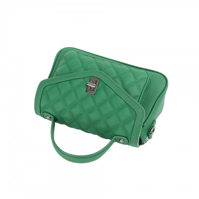 First-layer Cowhide Genuine Leather Women's Bag Diamond-layer Square Cross-shoulder Handbag