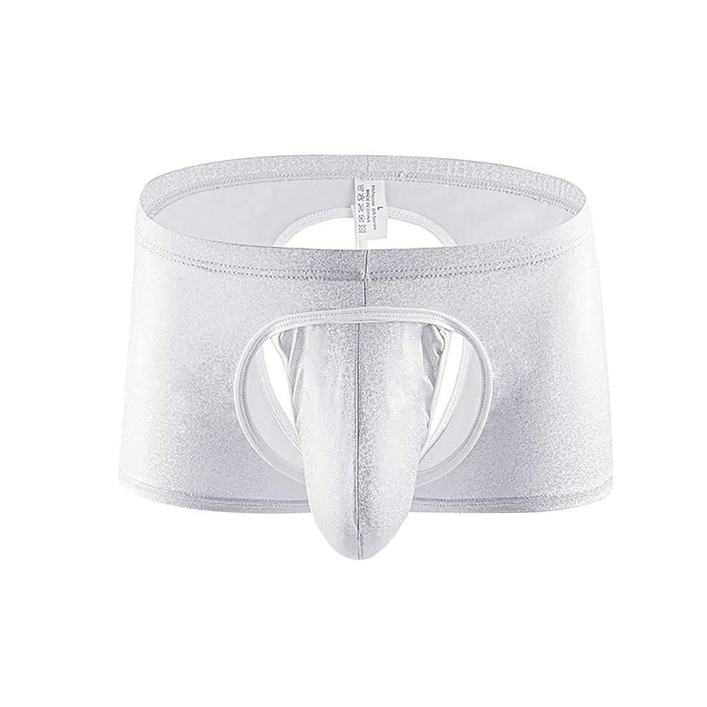 Men's Sexy Pants, Fashionable Shorts, Jeans, Printed Large-sized Low Waisted Elastic Underwear