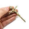 Catholic Christ Jesus Crucifix Pendant Jewelry Church Prayer Desktop Ornament Prayer Crucifix Vintage Catholic Necklace