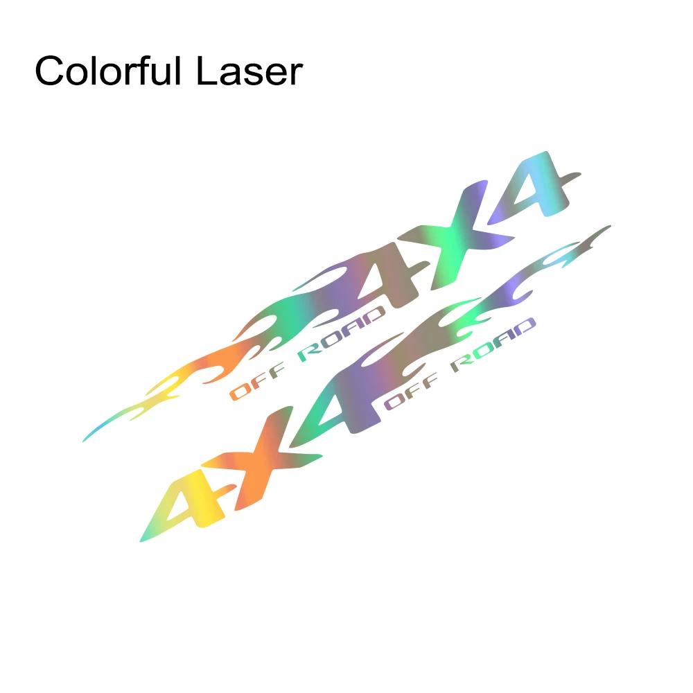 Car 4X4 Off Road Sticker Pickup Graphics Decor Decal For Ford Ranger F150 Nissan Navara Mitsubishi L200 Triton Dodge RAM 1500