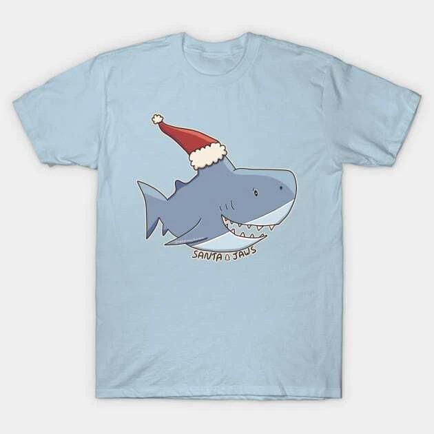 Santa Jaws Made in Australia T-Shirt XL