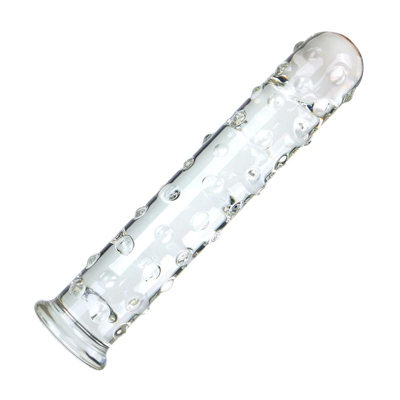 VaHppy Glass Dildo Artificial Penis Large 3.5--5.5cm 1004g Masturbators for Women Large 3.5--5.5cm Sex Toys Fist Shape Anal Plug