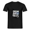 Drum And Bass MNner T Shirt Vintage Washed Top For Everyday Wear Breathable Slightly Stylish Graphic Fashion Casual Stretched