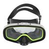 Diving Goggles Silicone Waterproof Tempered Glass Lens Underwater Goggles for Snorkeling Swimming