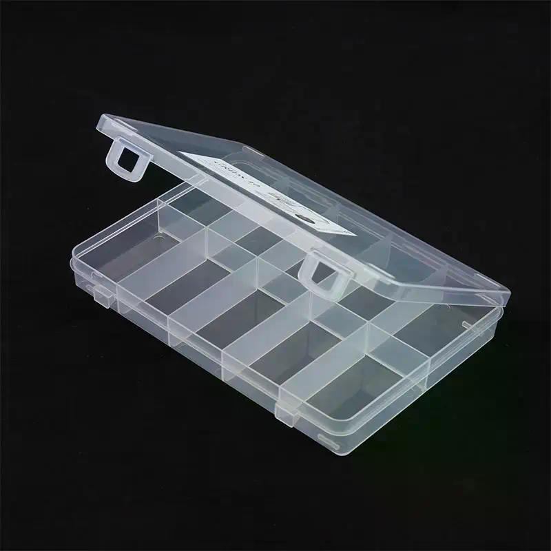 23.5*16.5cm Transparent Car Model Storage Box 10 Grids Toy Dustproof Organizer Case For Diecast Vehicles And Models