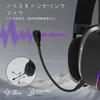 ATTACK SHARK L90 Gaming Headset: Ultra-lightweight 216g, 3 Connection Types (wired 3.5mm/Bluetooth 5.3/2.4GHz Wireless), Ultra-low Latency with Lights