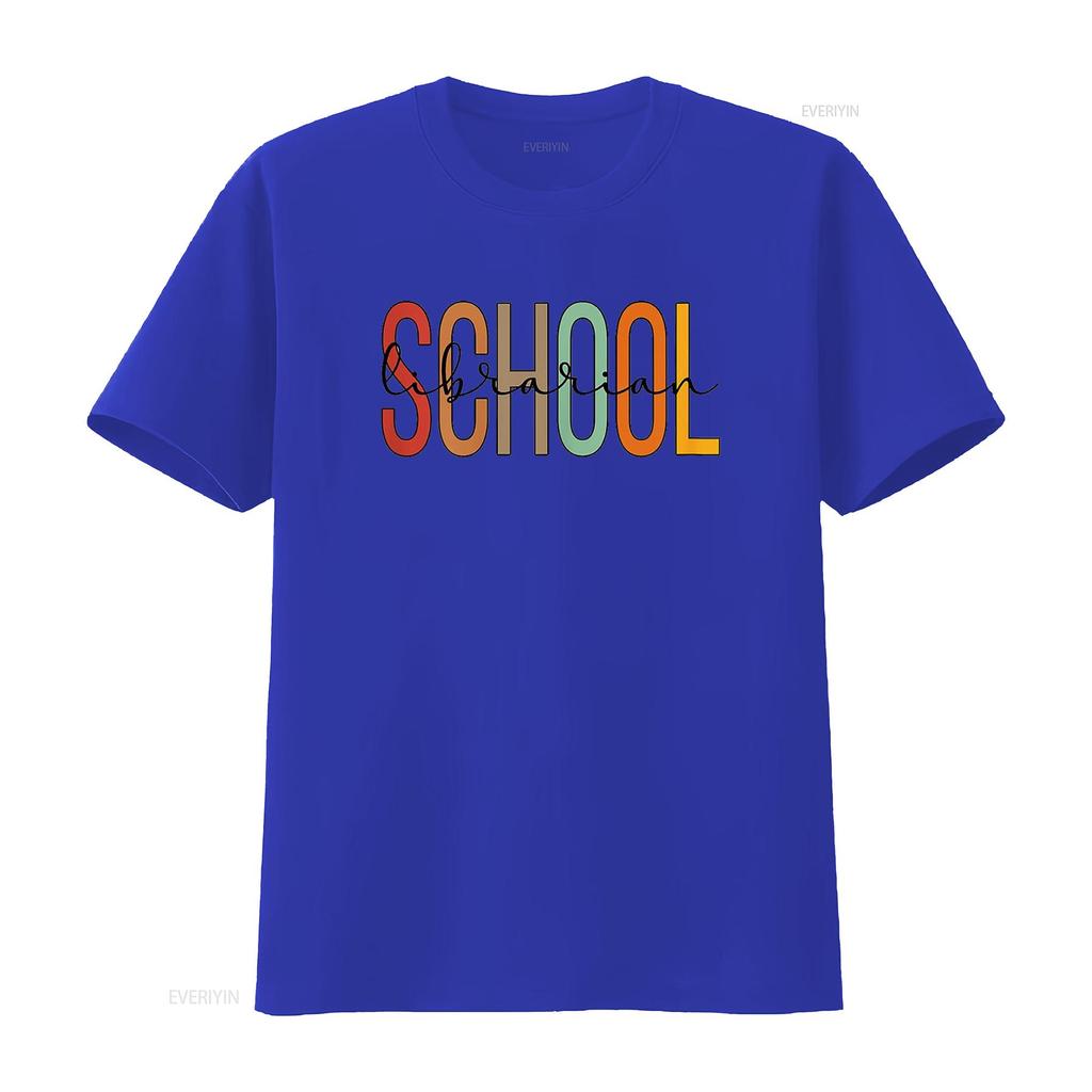 Schulbibliothekar Bibliotheksmitarbeiter Boho T-Shirt vintage gewaschen stilvoll weich Mode Designer Kleidung lässig leicht grafisch