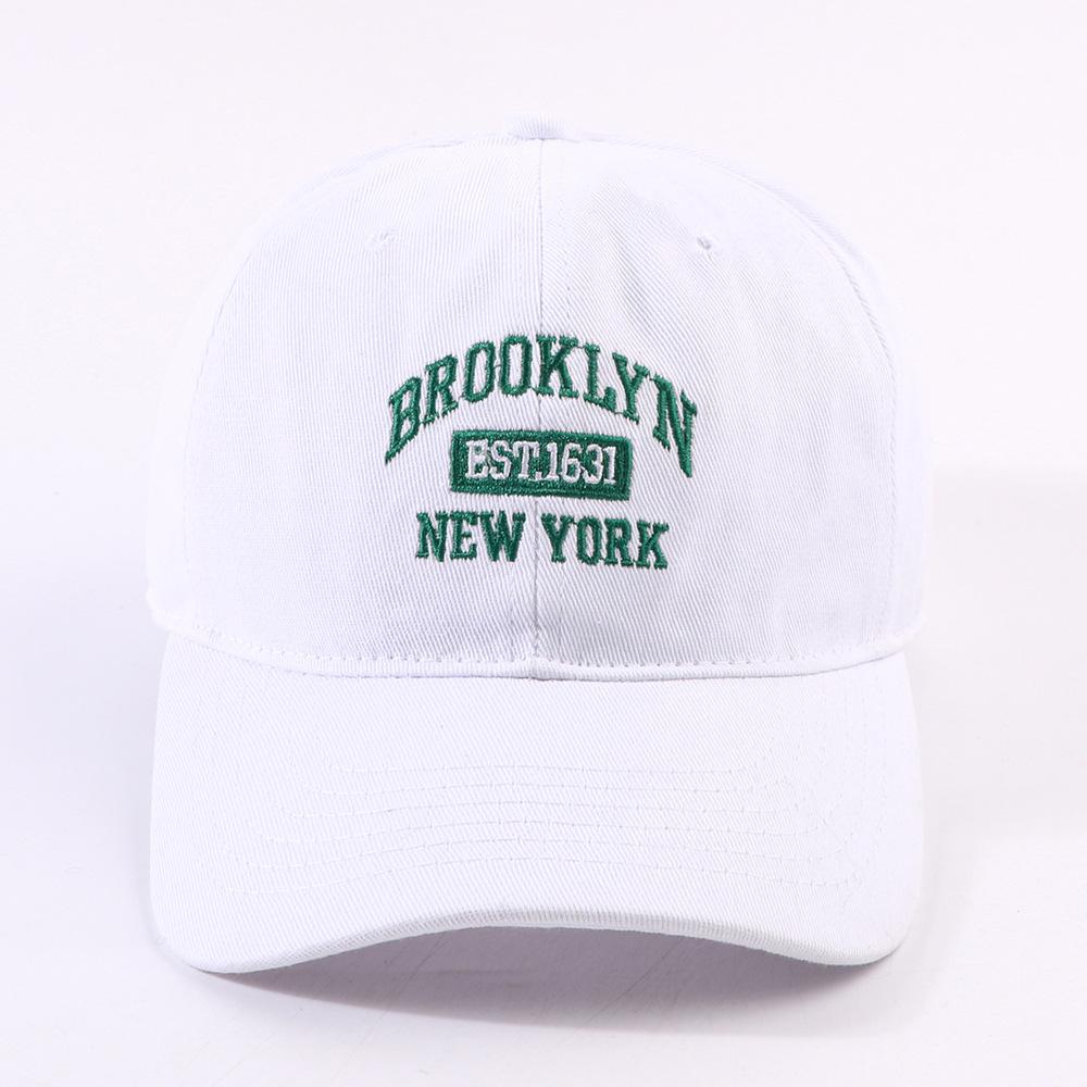 

Мужская и женская модная повседневная кепка-утка с вышивкой букв, универсальная бейсболка для студентов и пар, защищающая от солнца Adjustable