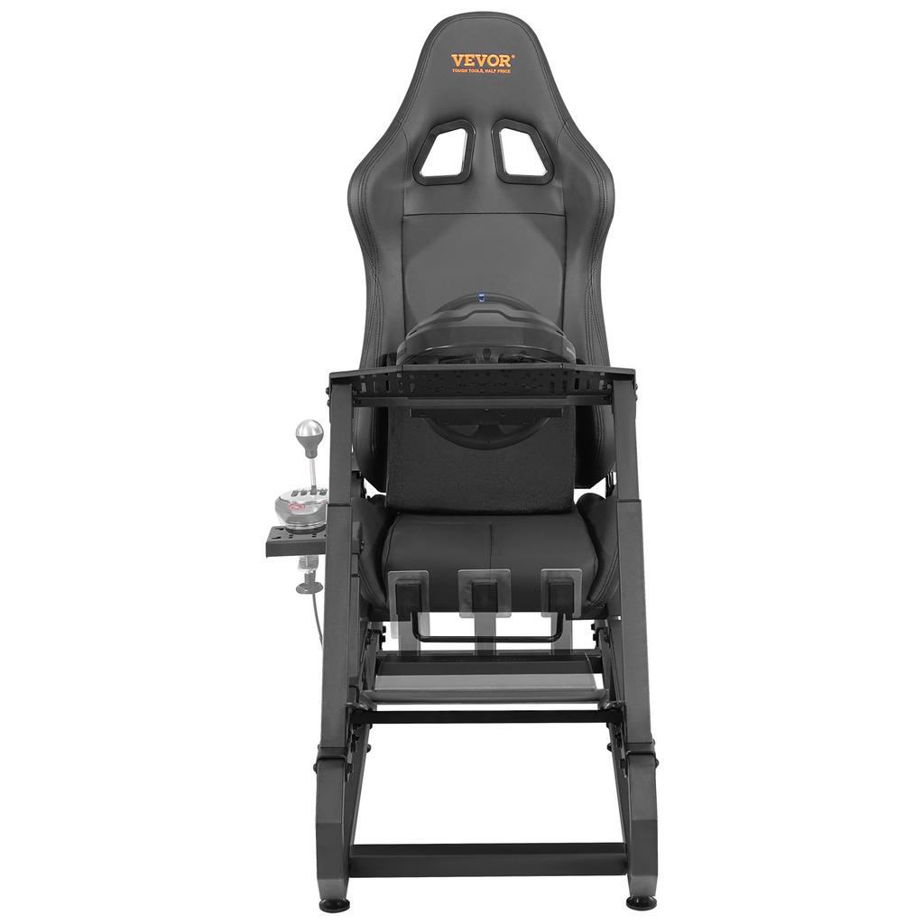 VEVOR Racing Wheel Stand For Logitech G923/G920/G29, Heavy Duty Steel Driving Simulator Cockpit-Thrustmaster T248P