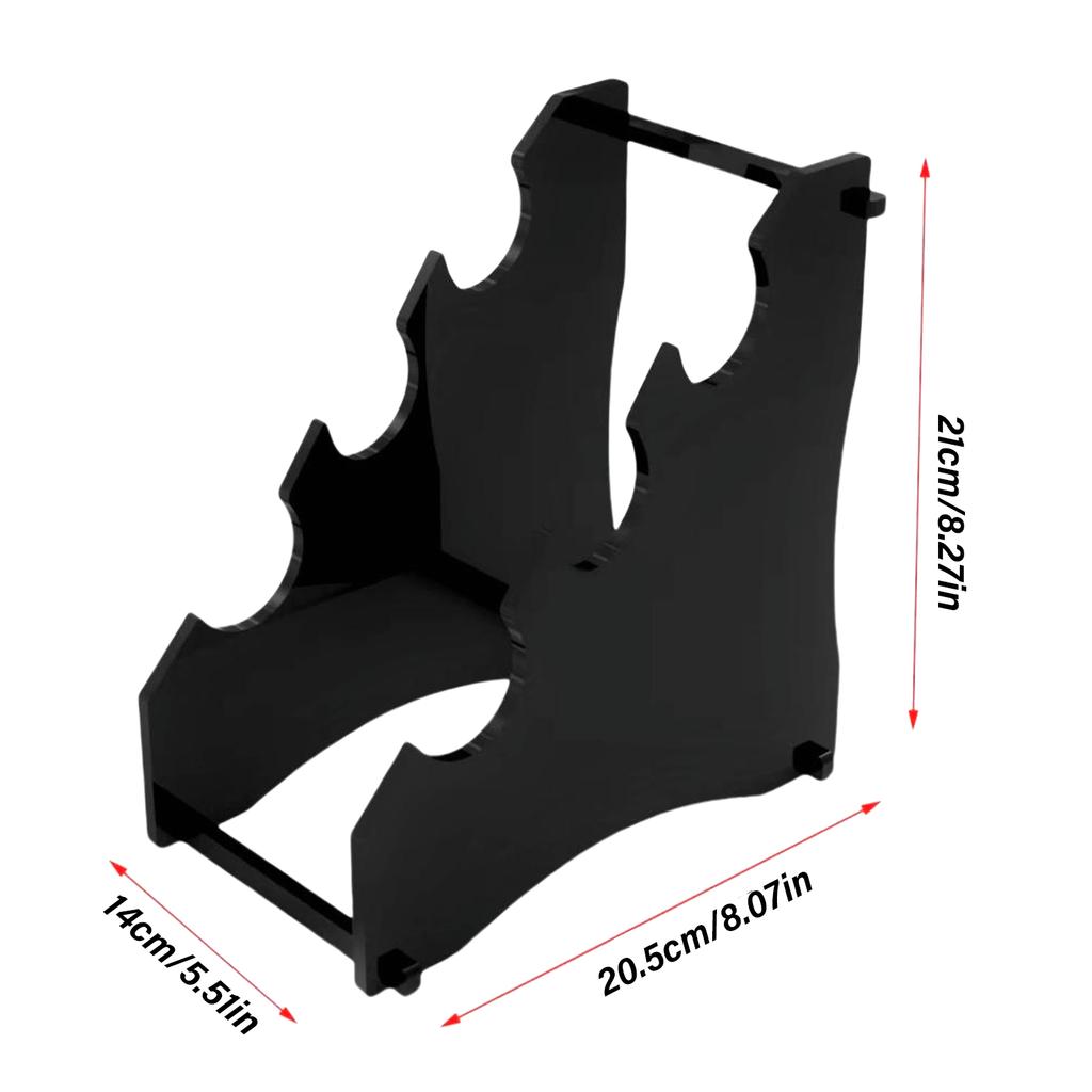 Acrylic Lightsabers Stand Telescopic Display Rack for Sci Fi Collectibles and Cosplay Props Lasers Swords Holder