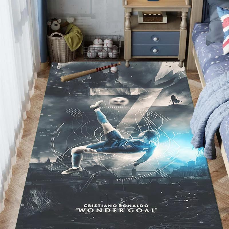 Number 10: Soccer Legend Action carpet Suitable for all seasons Doormat Christmas gifts Bathroom mat Room