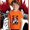 Kids Bleach Ichigo Anime Print Cotton T Shirt Boys Girls Casual Short Sleeve Summer Tee Top