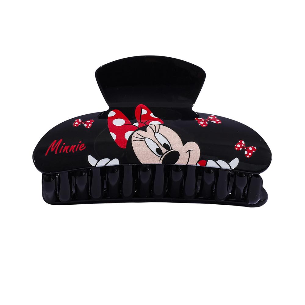 

1pc/5pcs Disney Mickey Minnie Series Hair Grips Adorable Plush Hair Clips Secure Hair Multi-Functional Shark Clip Bun Hair Grips