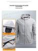 Men's Korean Style Casual Baseball Jacket with Hood - Solid Color, Trendy, Customizable