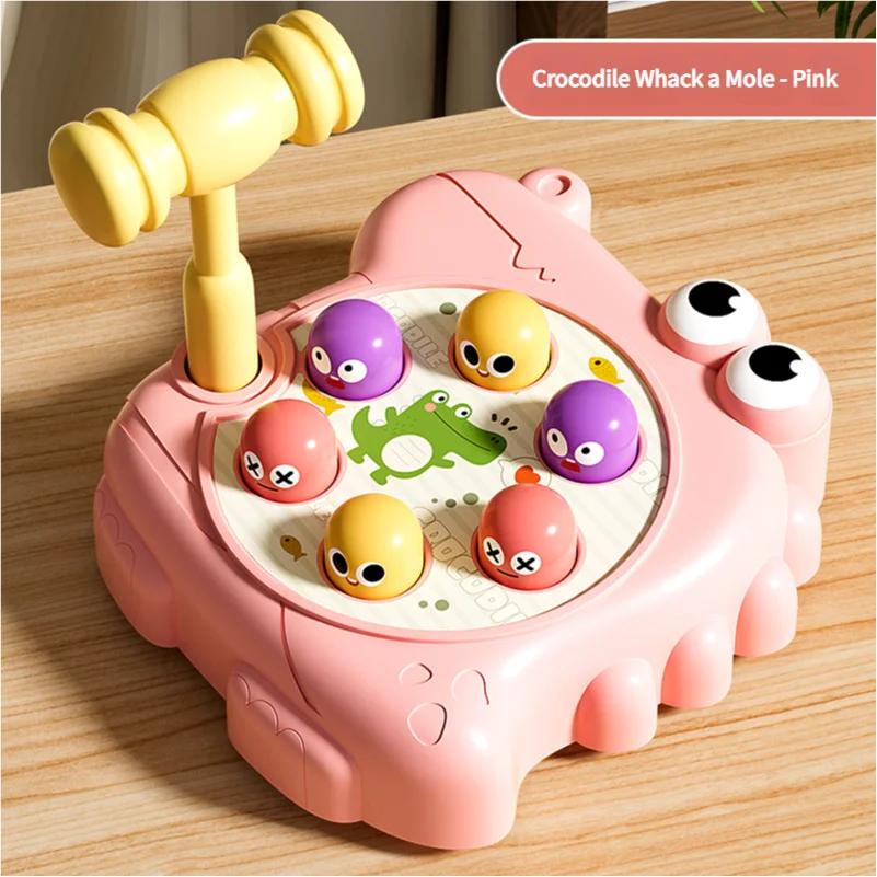 Whack-a-Mole Hammering Toys for Toddler,Hammer Mole Pounding Game Early Developmental Learning Toy for Boys Girls